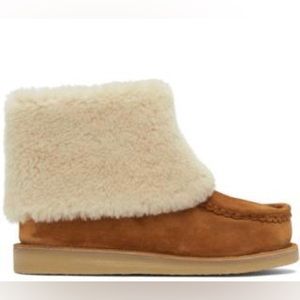 Chloé Tan Suede Jessie Boots - Size 39